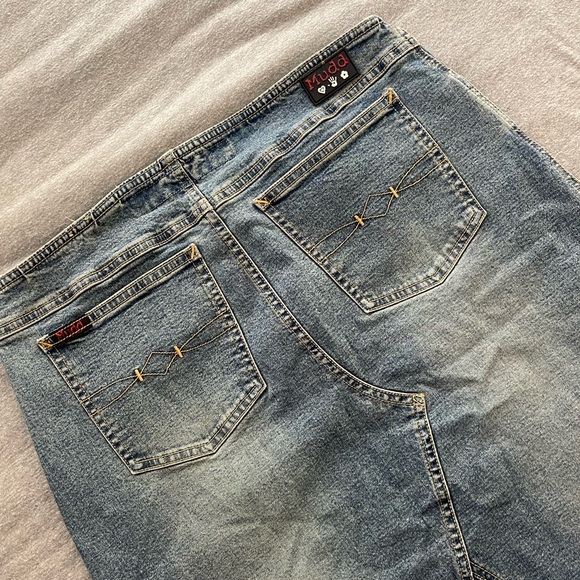Vintage y2k Mudd denim jean skirt - Picture 6 of 6